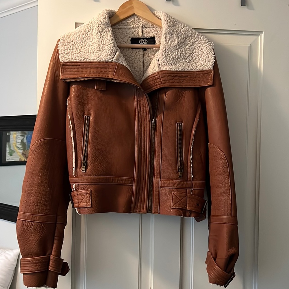 Leather jacket